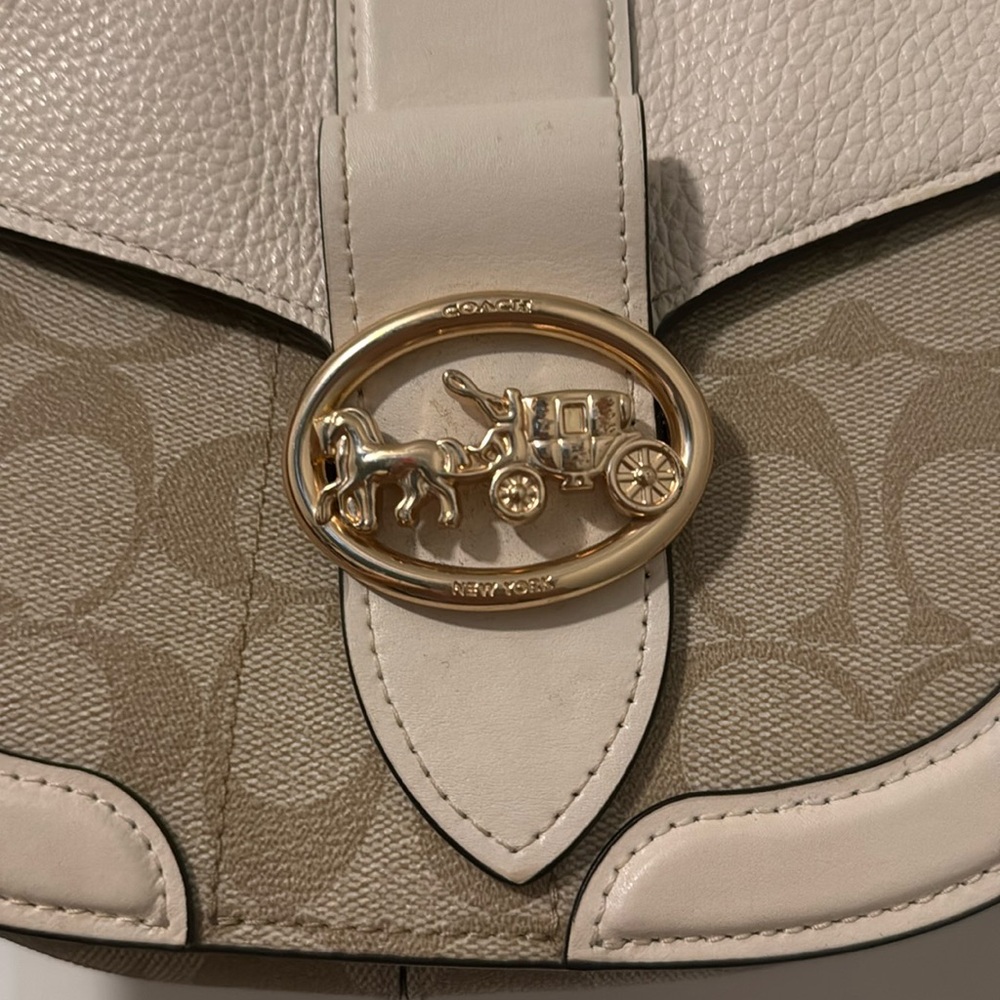 Coach Beige Crossbody Bag - Picture 5 of 7